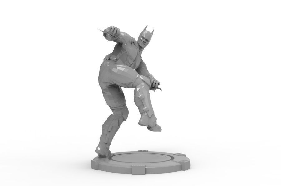 Batman - Mma Kick 3D print model_1