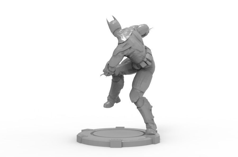 Batman - Mma Kick 3D print model_5