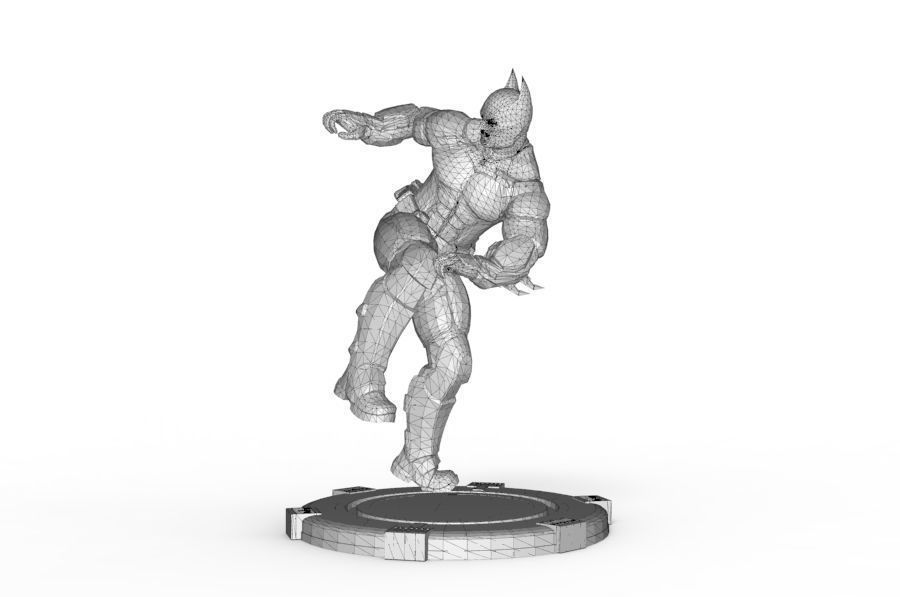 Batman - Mma Kick 3D print model_13