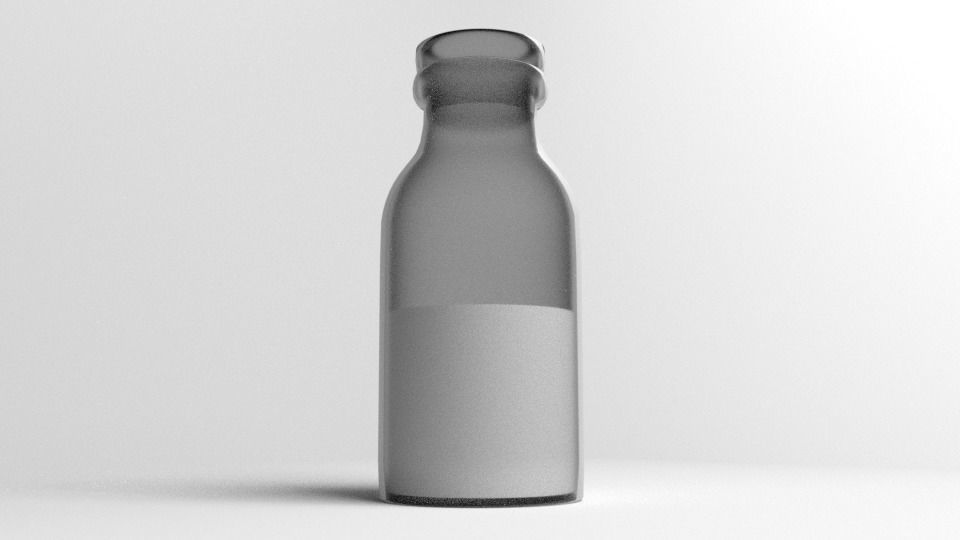 Bottle Milk 3D model_3