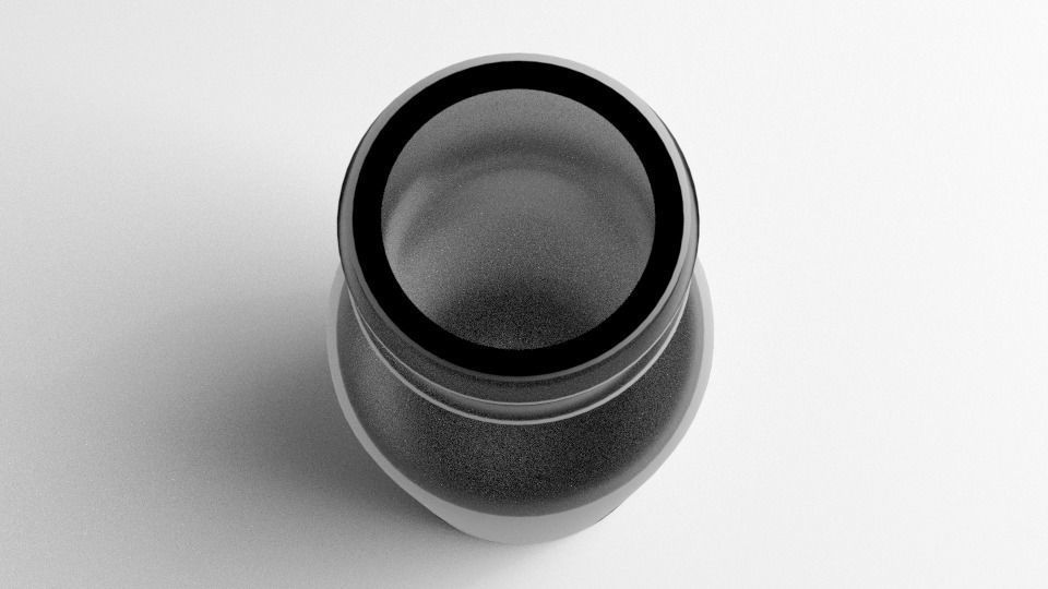 Bottle Milk 3D model_2