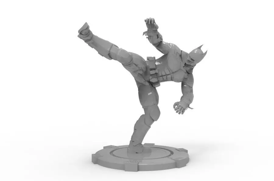 Batman - Mma Kick 3D print model