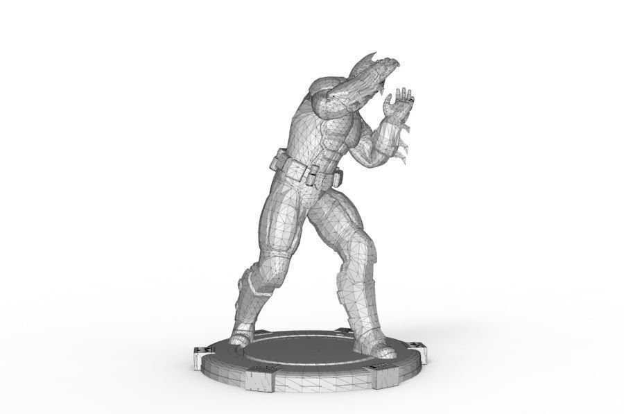 Batman - Mma Kick 3D print model_18