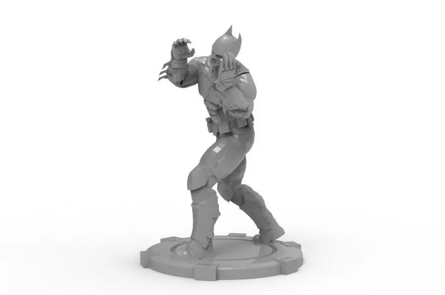 Batman - Mma Kick 3D print model_0