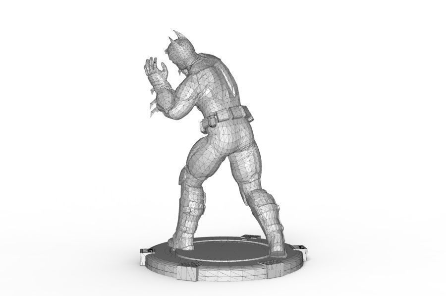 Batman - Mma Kick 3D print model_13