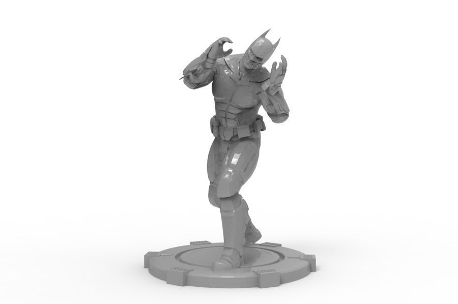 Batman - Mma Kick 3D print model_1