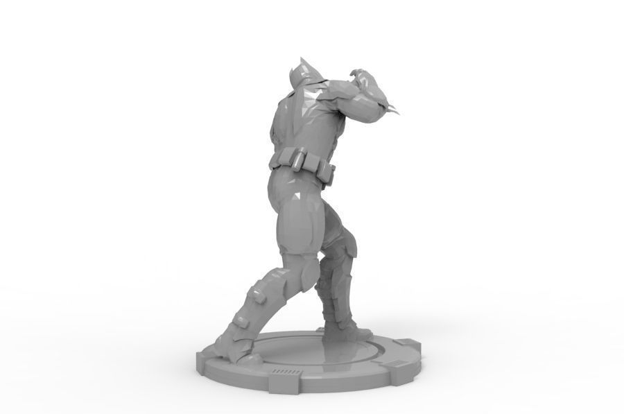 Batman - Mma Kick 3D print model_6
