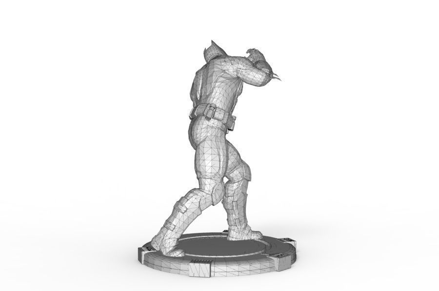 Batman - Mma Kick 3D print model_16