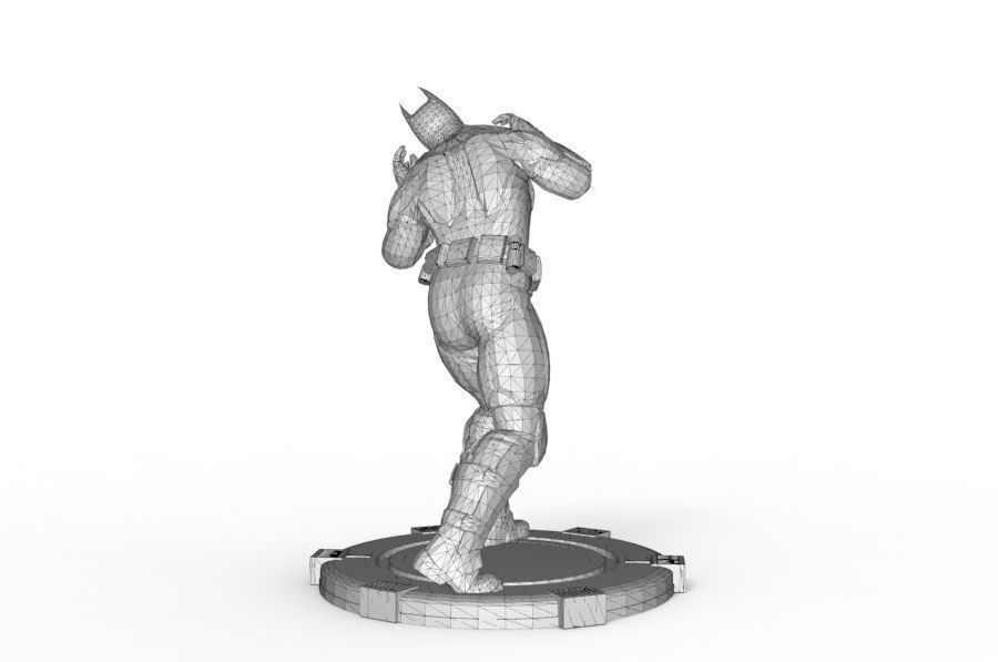 Batman - Mma Kick 3D print model_15