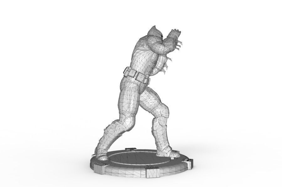Batman - Mma Kick 3D print model_17