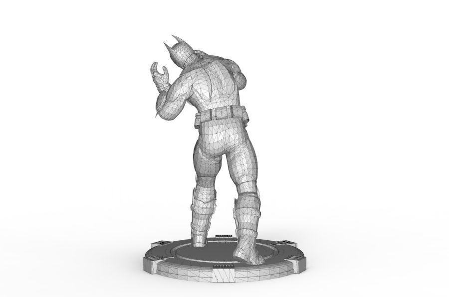 Batman - Mma Kick 3D print model_14