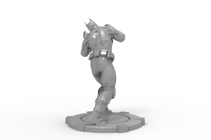 Batman - Mma Kick 3D print model_5