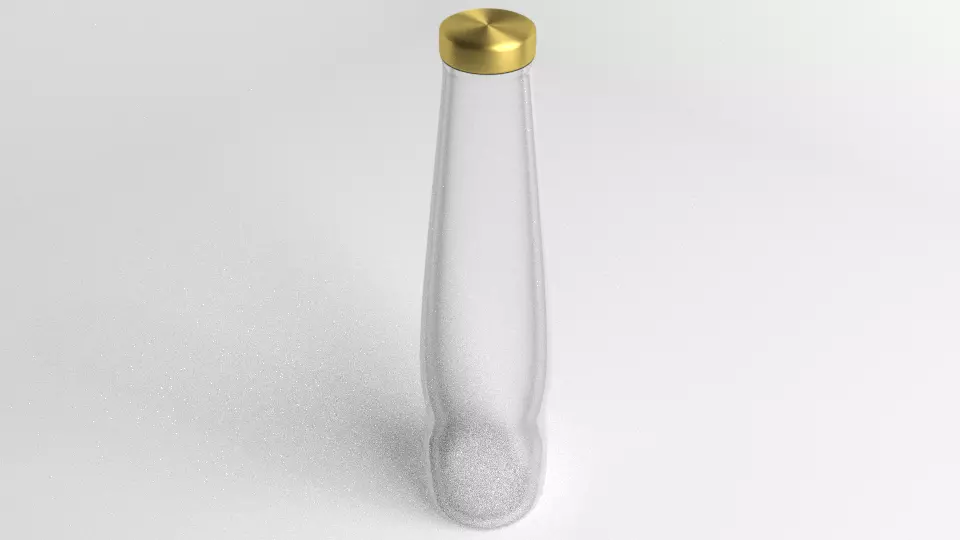 Bottle Sauce 3D model_0