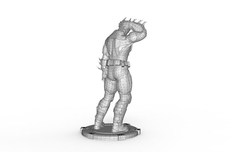 Batman - Standing Pose 3D print model_16