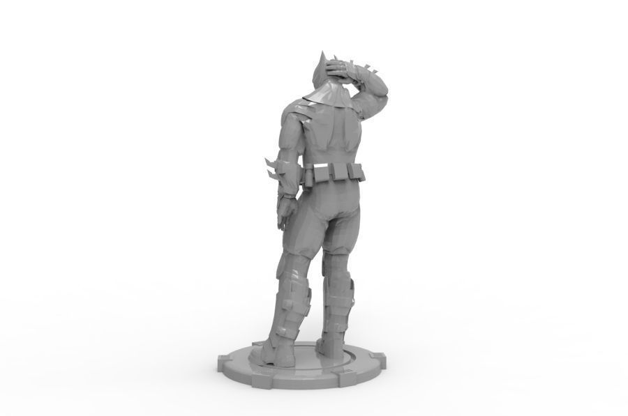 Batman - Standing Pose 3D print model_4