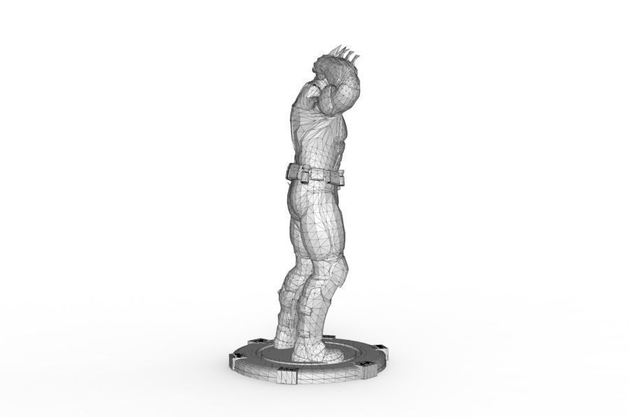 Batman - Standing Pose 3D print model_17