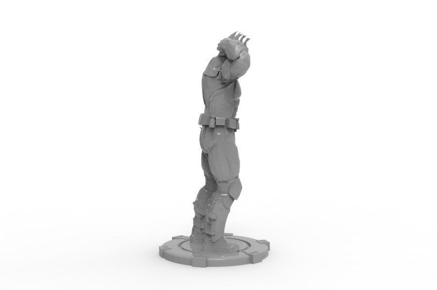 Batman - Standing Pose 3D print model_7