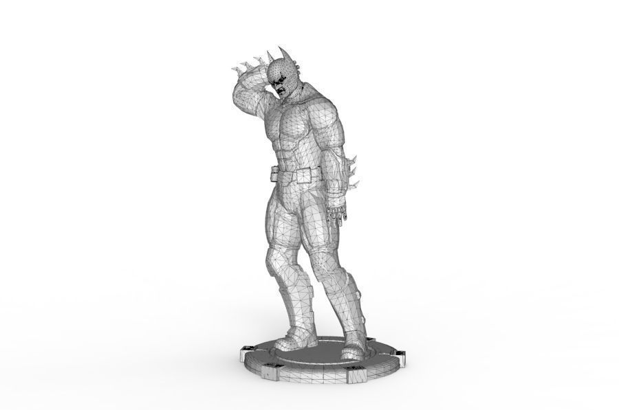Batman - Standing Pose 3D print model_10