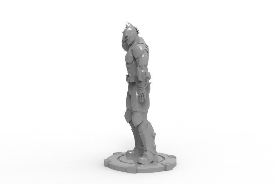 Batman - Standing Pose 3D print model_2