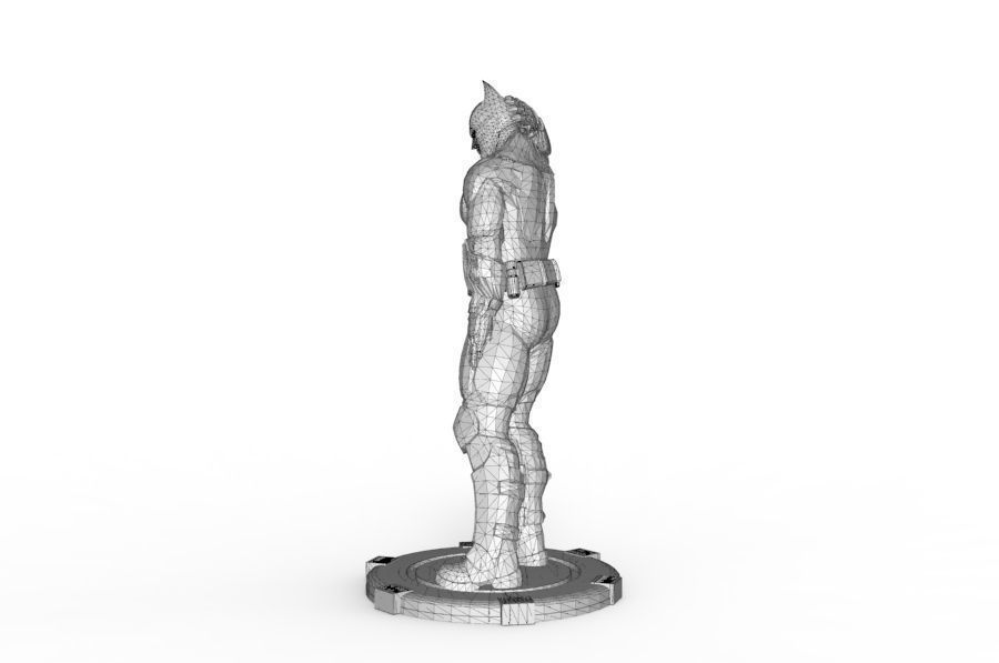 Batman - Standing Pose 3D print model_13