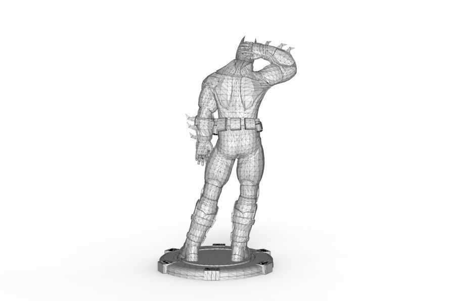 Batman - Standing Pose 3D print model_15