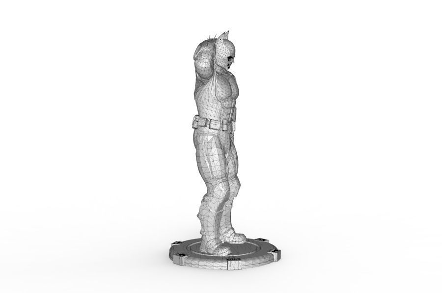 Batman - Standing Pose 3D print model_18