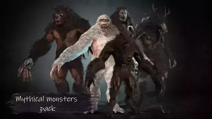 Mithical monsters collection pack1 