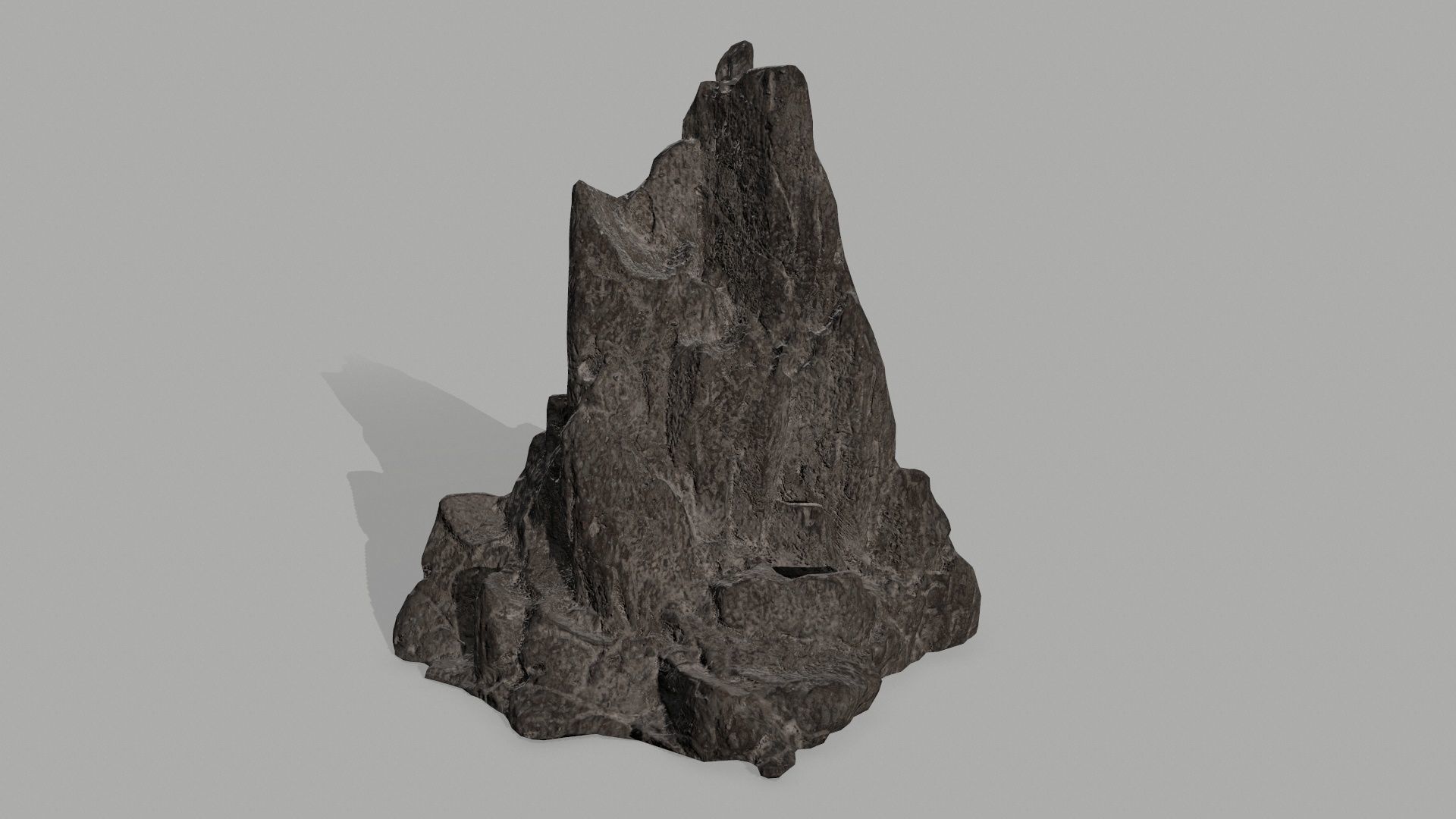 Rock set Low-poly 3D model_13