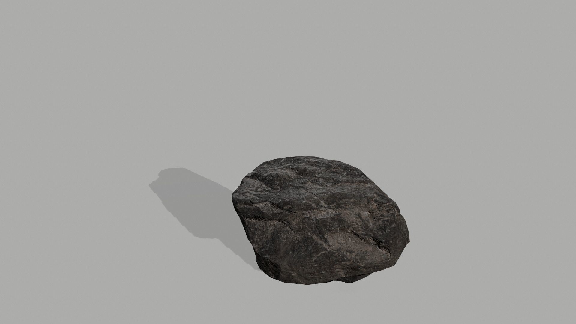Rock set Low-poly 3D model_19