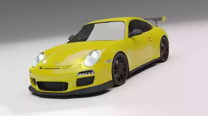 Porsche 911 GT3RS 997-2 3D model