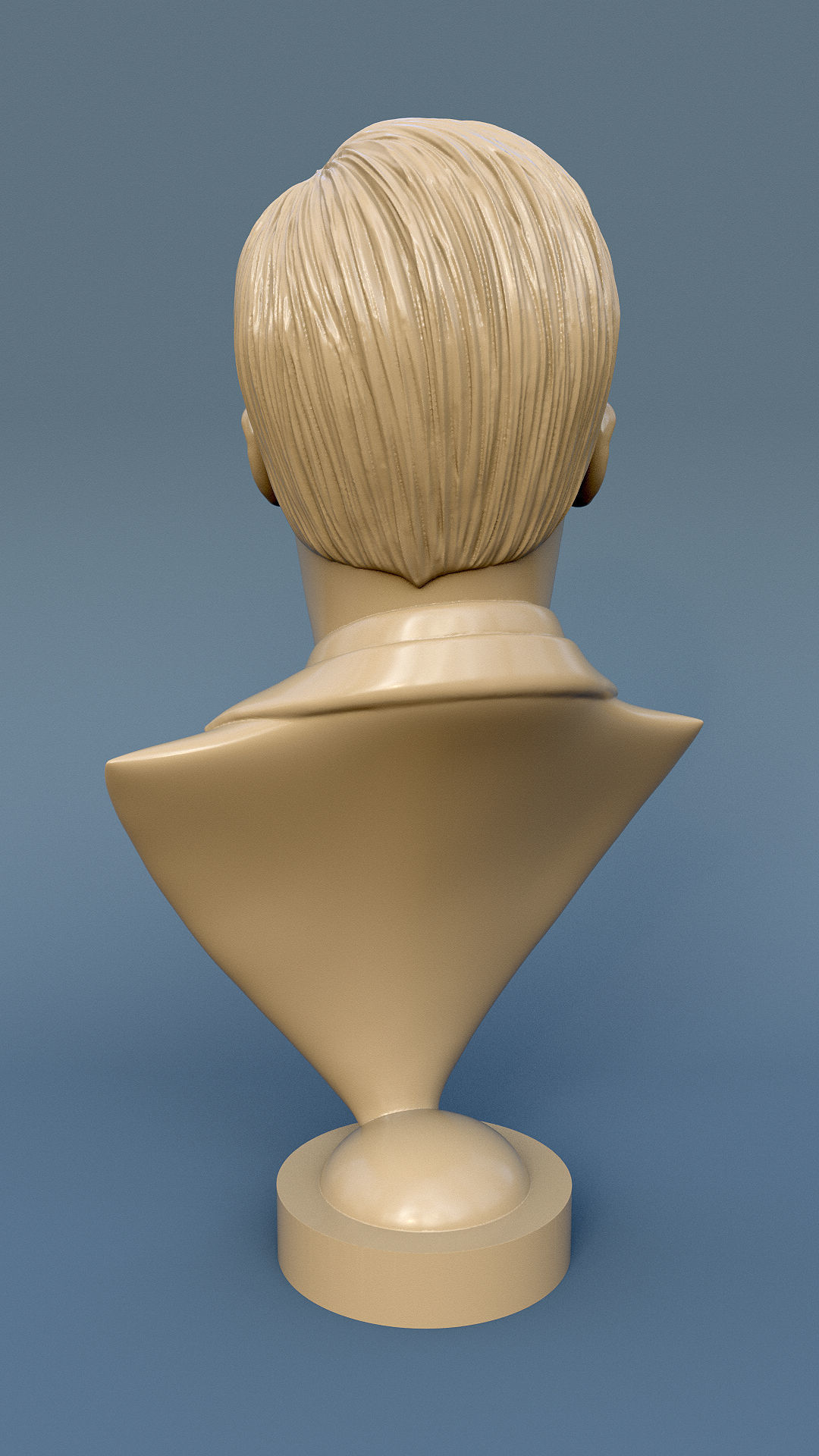 Brad Pitt  3D print model_6