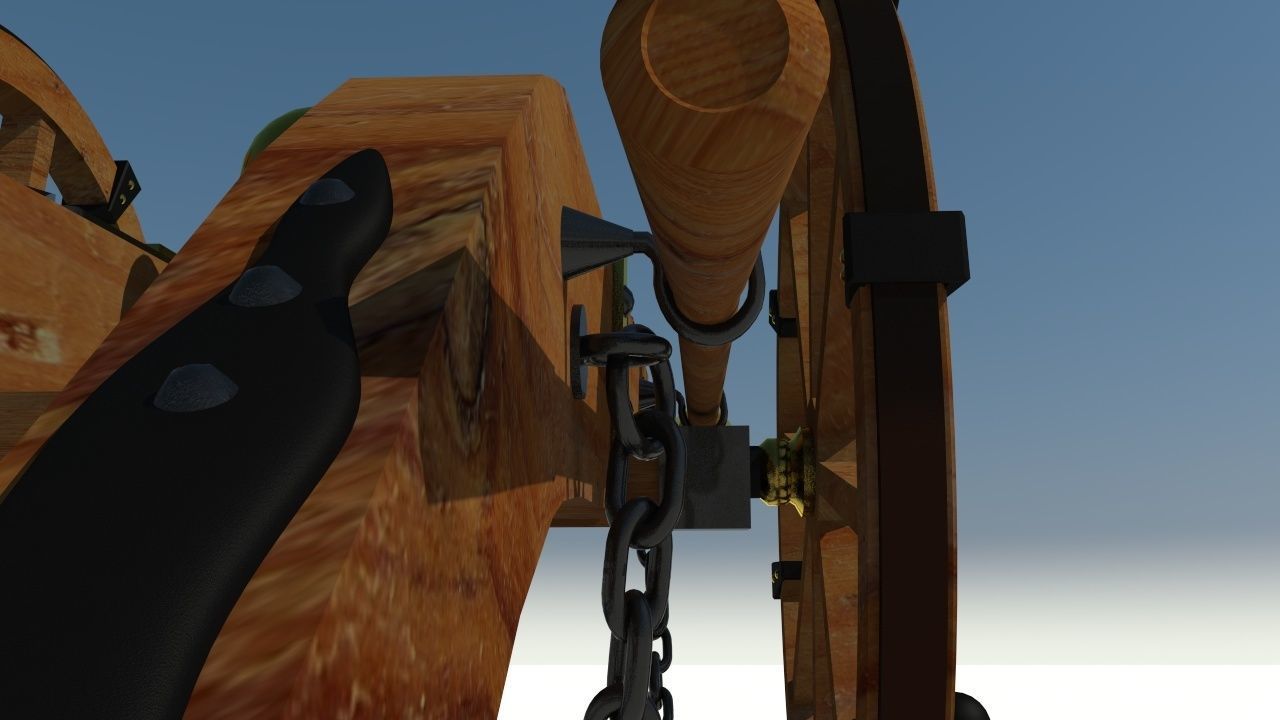 Cannon Louis XIV 3D model_6