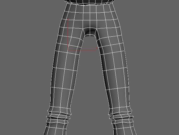 Punk Girl 3D model_16