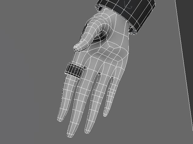 Punk Girl 3D model_19