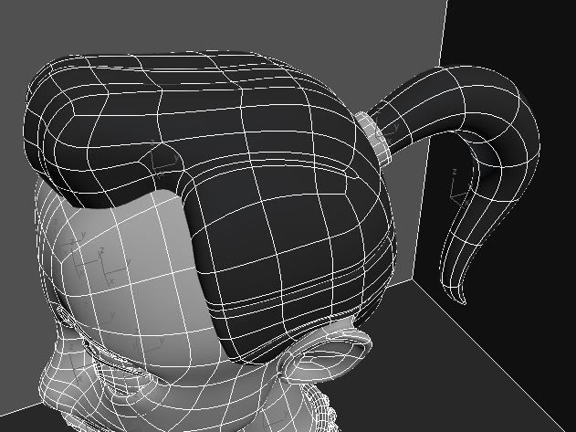 Punk Girl 3D model_9