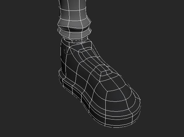 Punk Girl 3D model_17