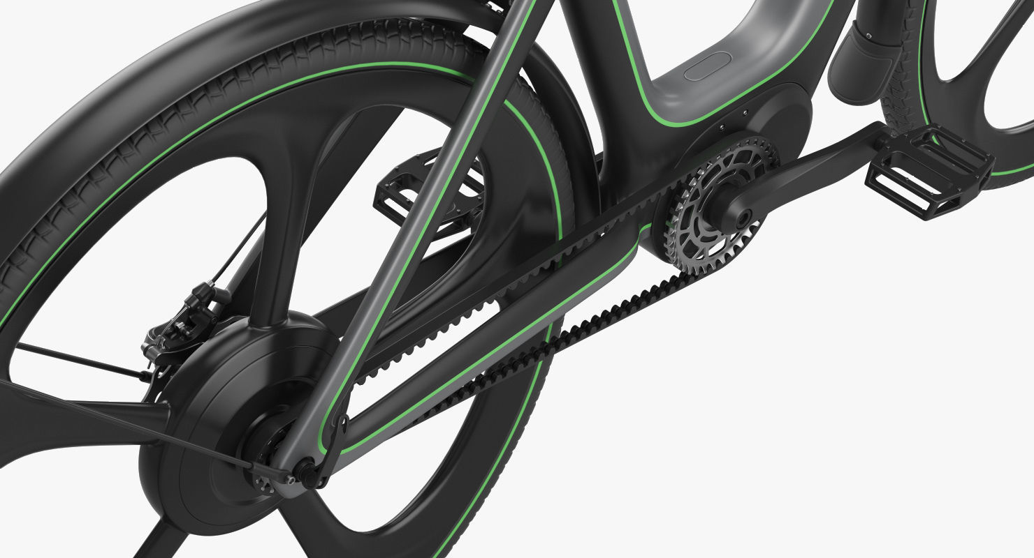 Electric bike 6 3D model_11