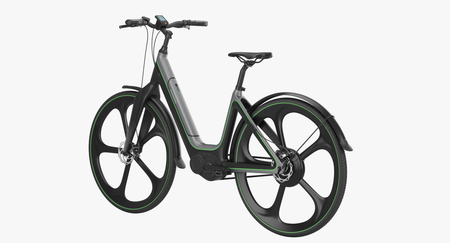 Electric bike 6 3D model_7