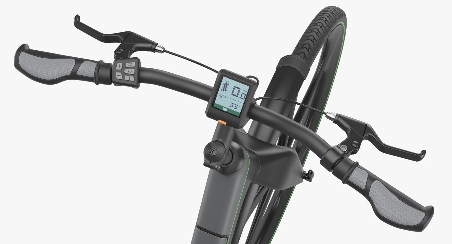 Electric bike 6 3D model_12