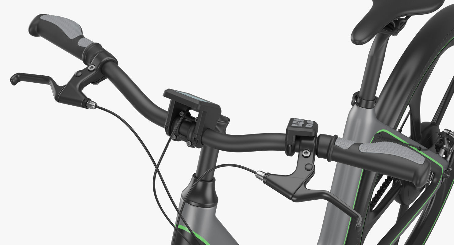Electric bike 6 3D model_13