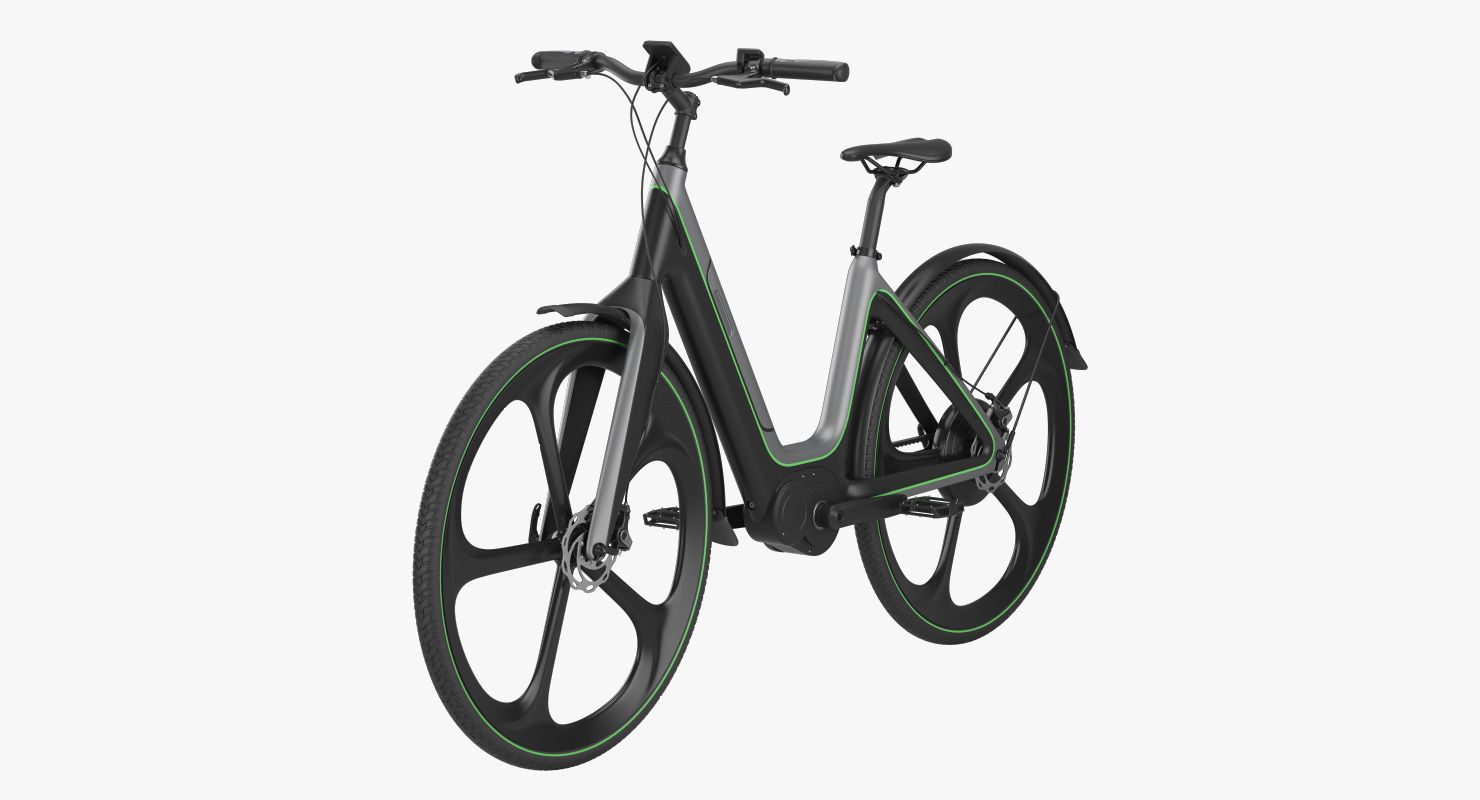 Electric bike 6 3D model_5