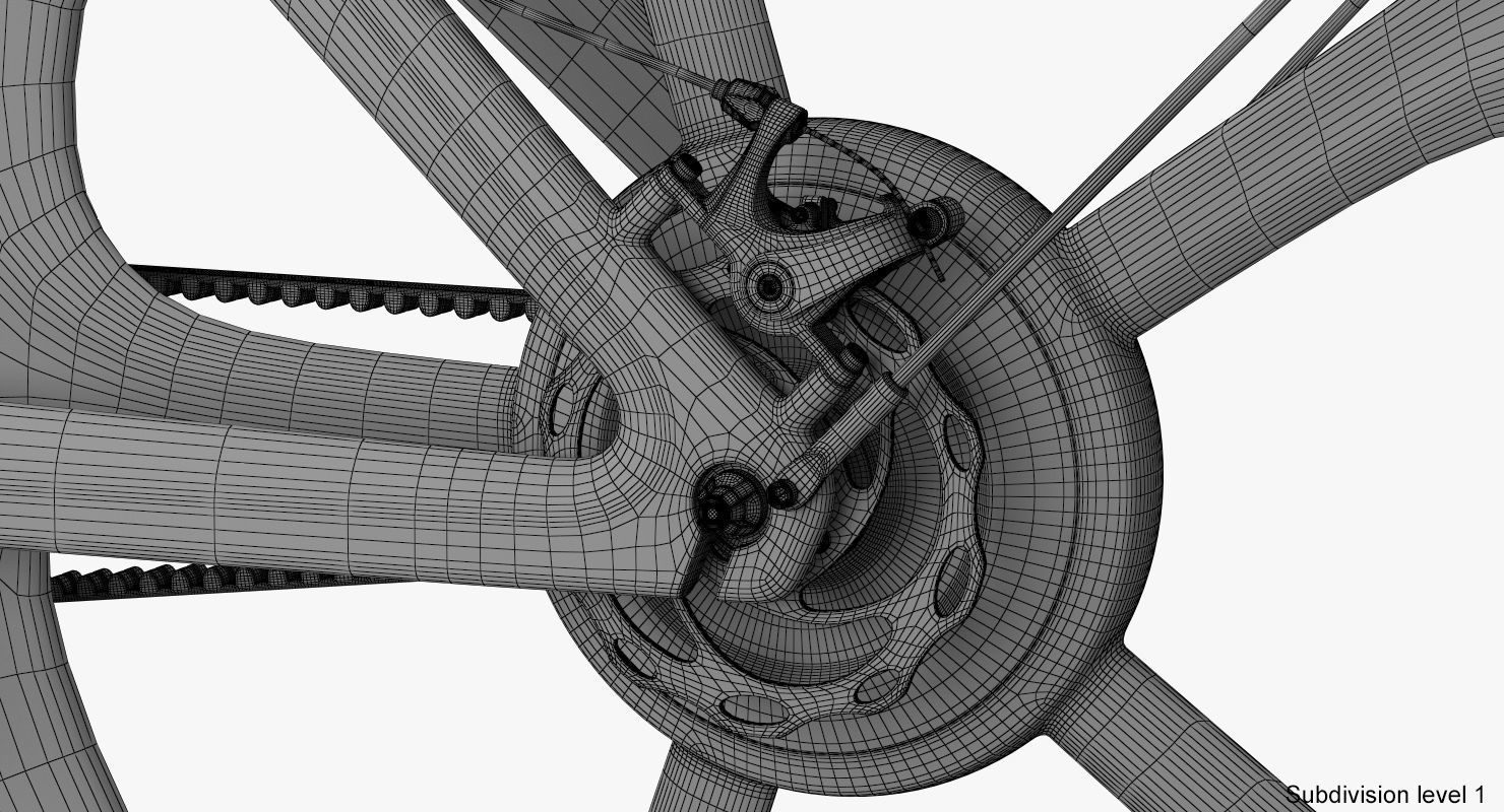 Electric bike 6 3D model_26