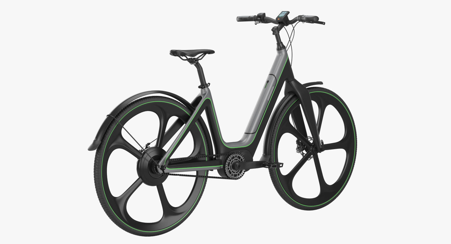 Electric bike 6 3D model_8
