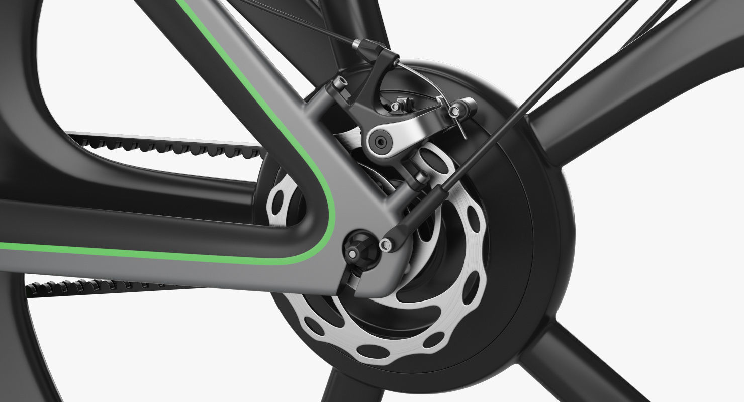 Electric bike 6 3D model_14