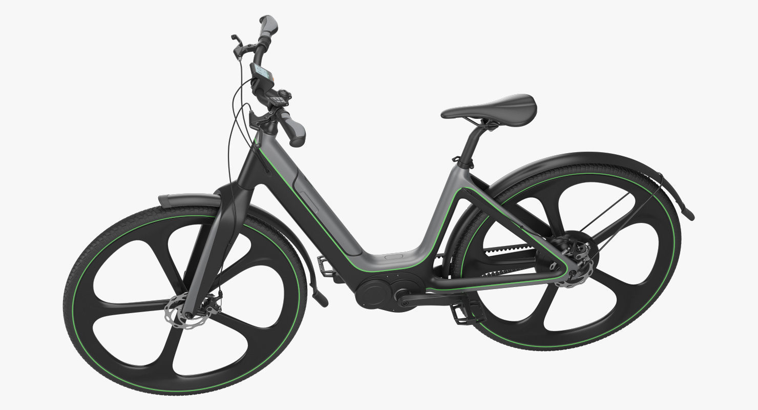 Electric bike 6 3D model_6