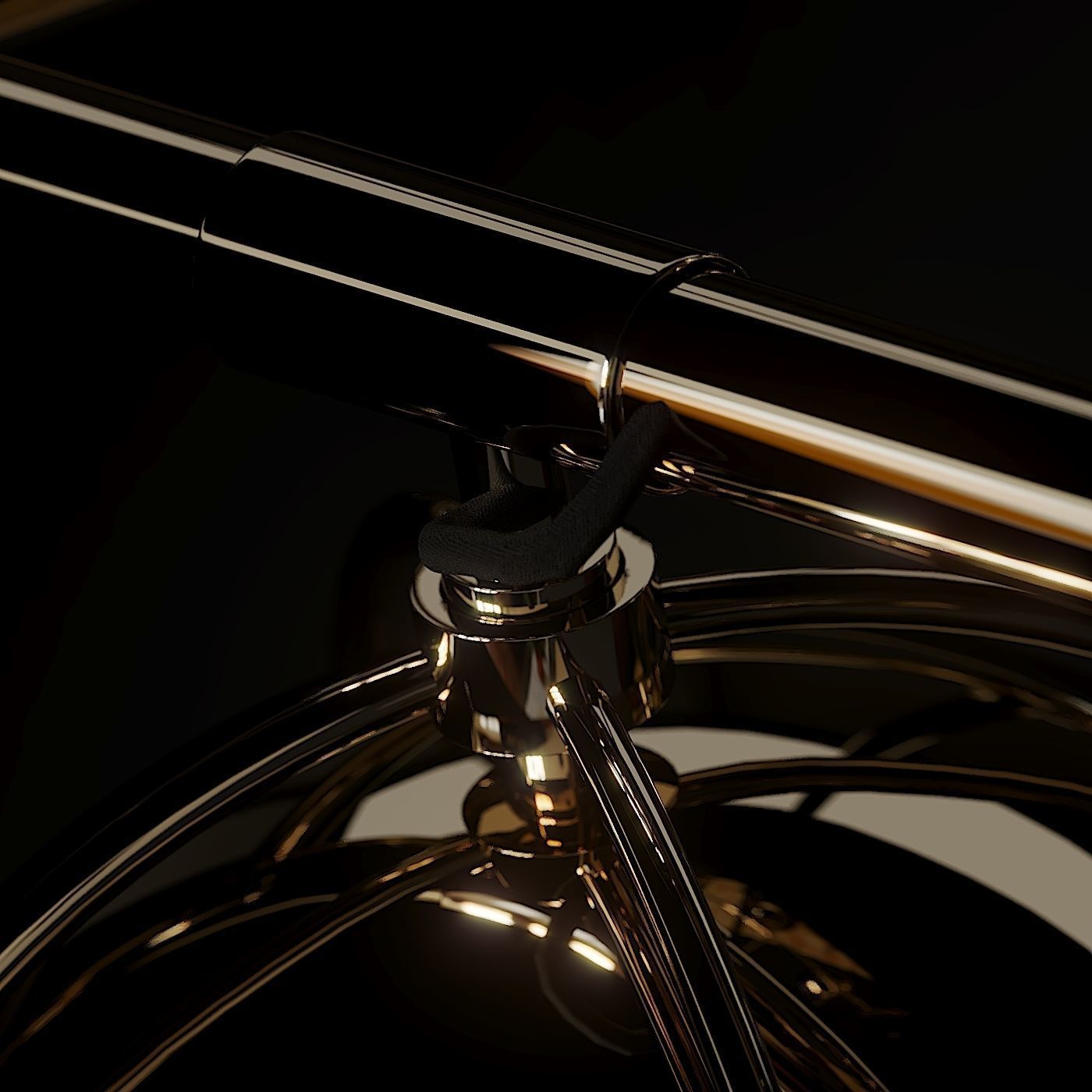 Black Widow II Suspension Lamp From Creativemary 3D model_2