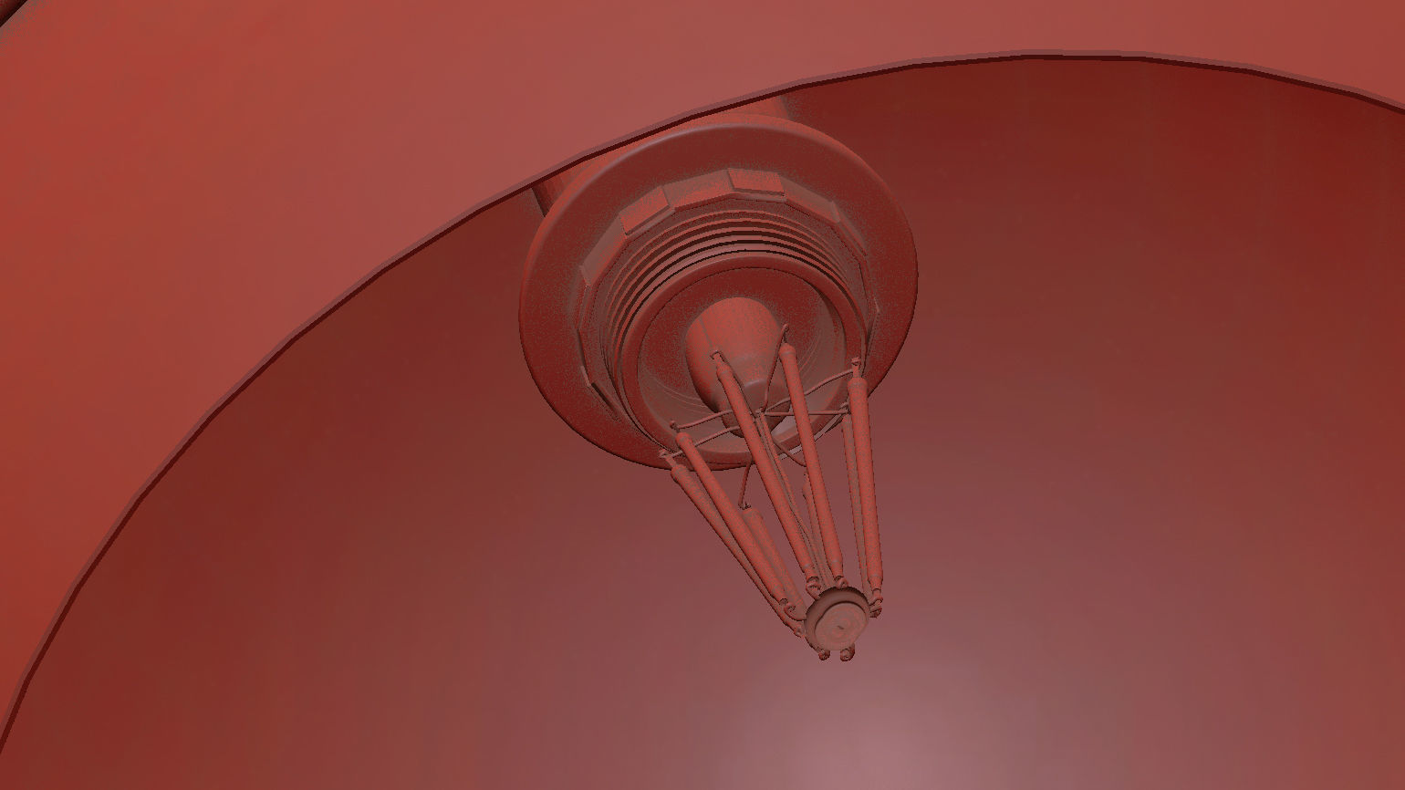 Black Widow II Suspension Lamp From Creativemary 3D model_5