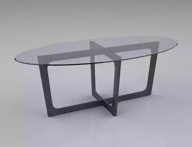 Ellipse table 3D model