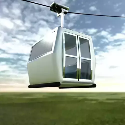Cable Car 3D model