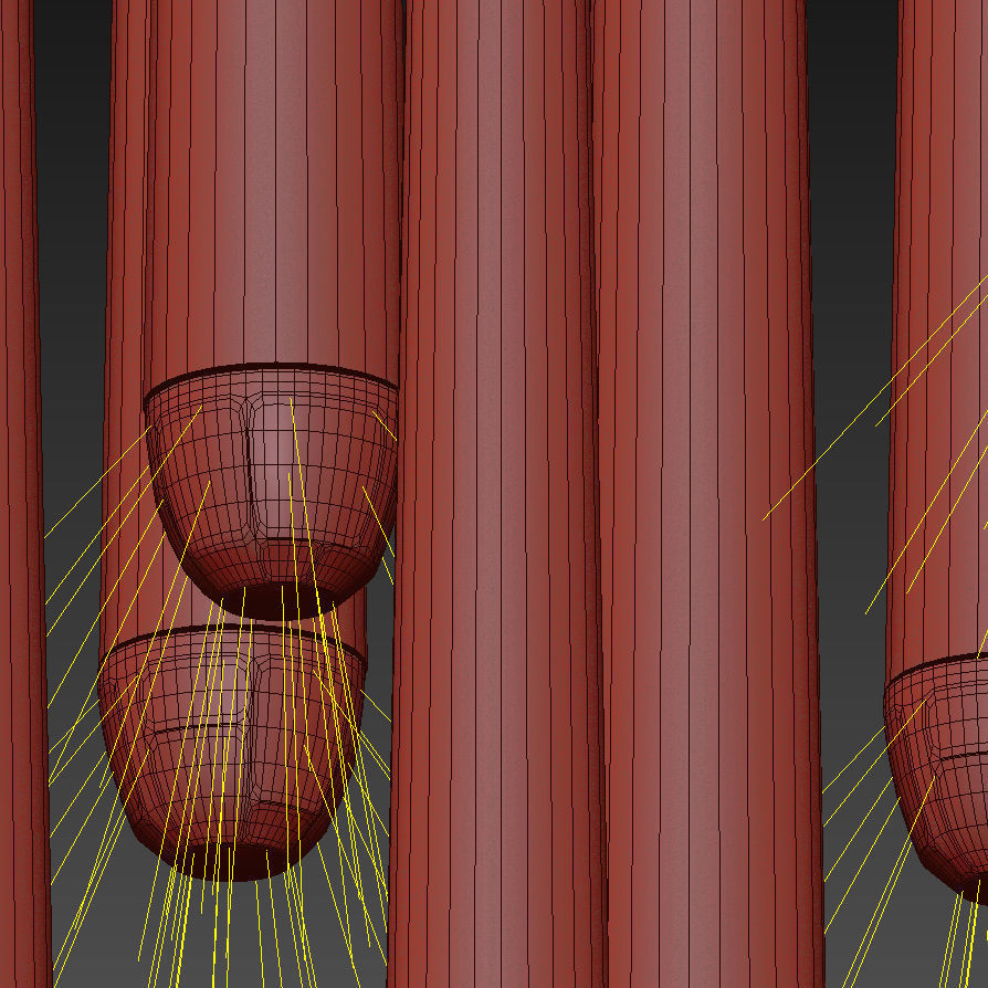 Aquitaine Round Chandelier 3D model_4